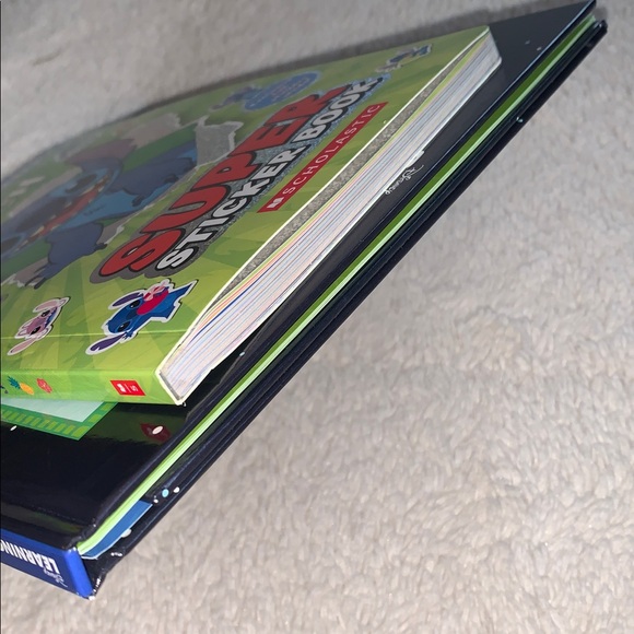 NEW Disney Stitch Books Tell Time & Sticker Book - Picture 3 of 13